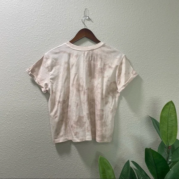 NWT Hollister Co. tie dye crop crew neck tee - Picture 3 of 6